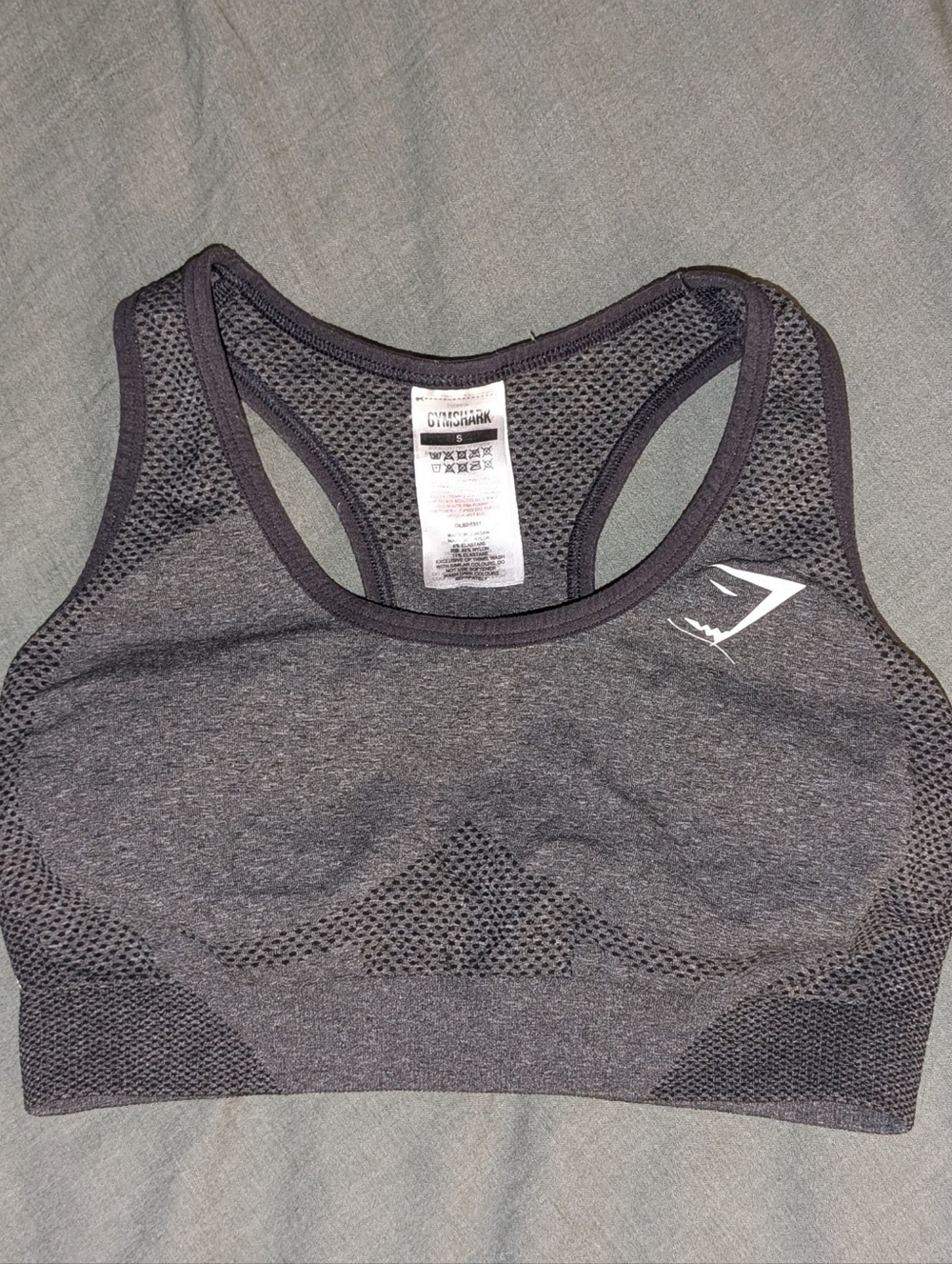 Gymshark Gray Contour Sportsbra